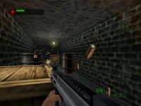 une photo d'Ã©cran de 007 Le Monde Ne Suffit Pas sur Nintendo 64